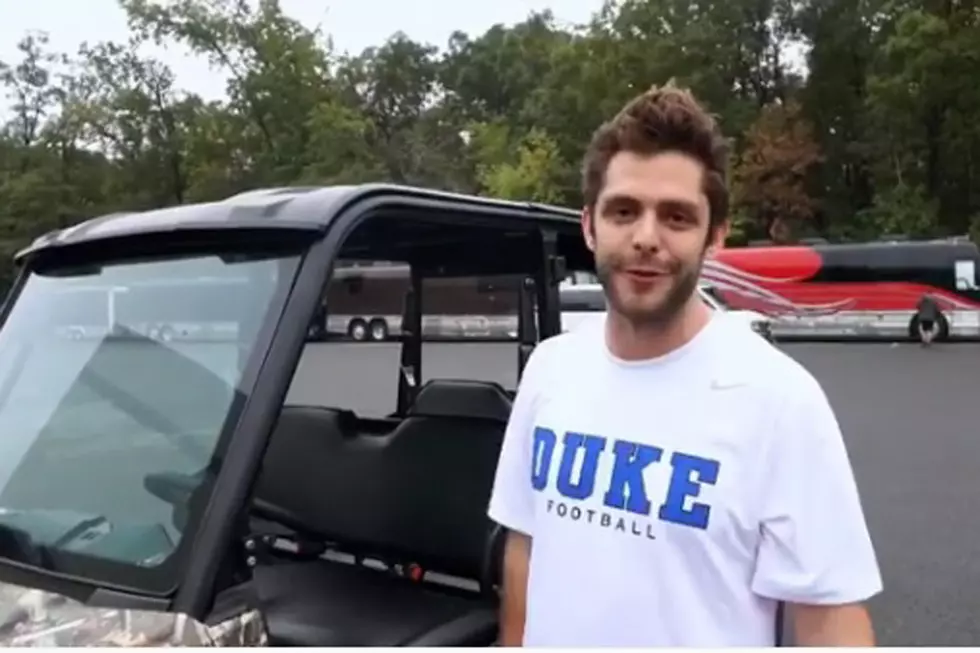 Check Out Thomas Rhett&#8217;s &#8216;Crazy&#8217; Nice End of Tour Gift From Jason Aldean