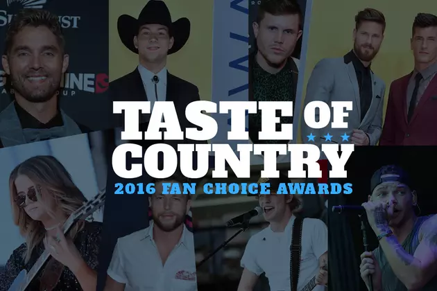New Artist of the Year: 2016 Taste of Country Fan Choice Awards