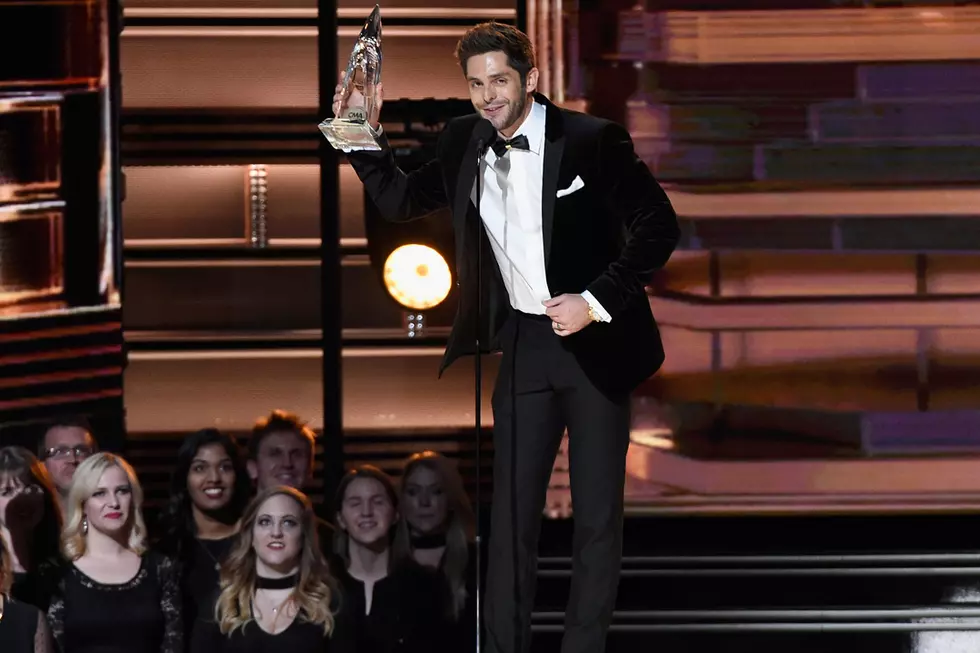 Thomas Rhett Reflects on ‘Crazy’ 2016 CMA Awards Win
