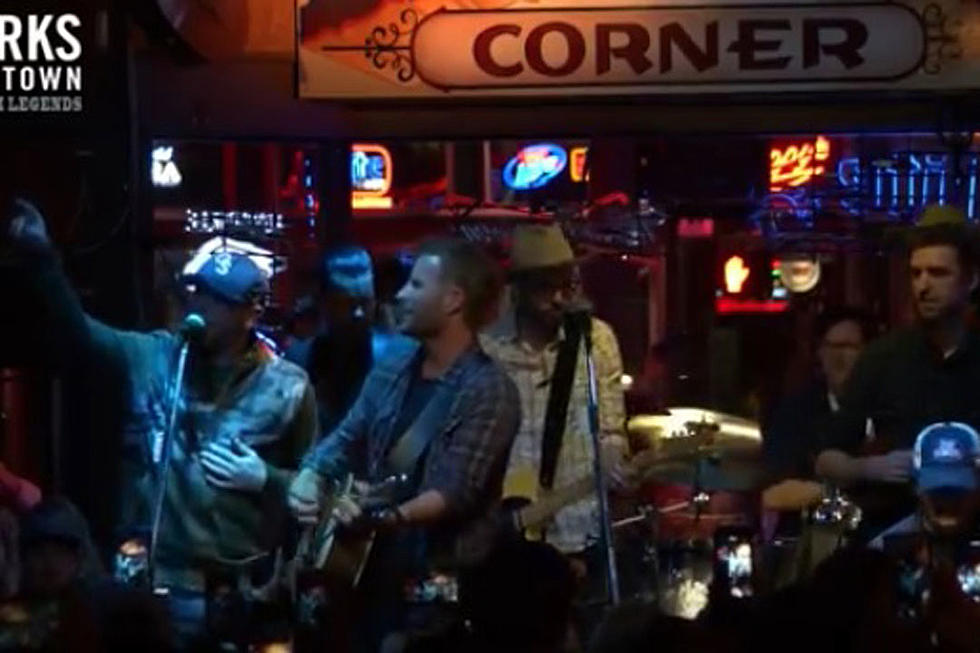 Dierks Bentley, Cole Swindell Kick It Old School at Nashville Honky-Tonk [Watch]