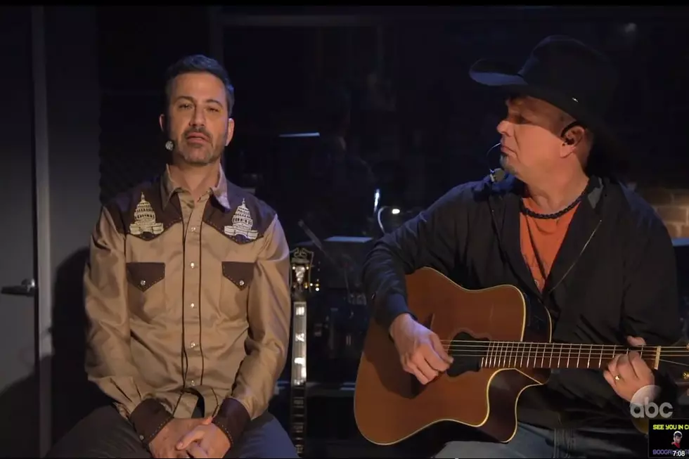 Garth Brooks Helps Jimmy Kimmel Write a Country Song, and It’s Bad [Watch]