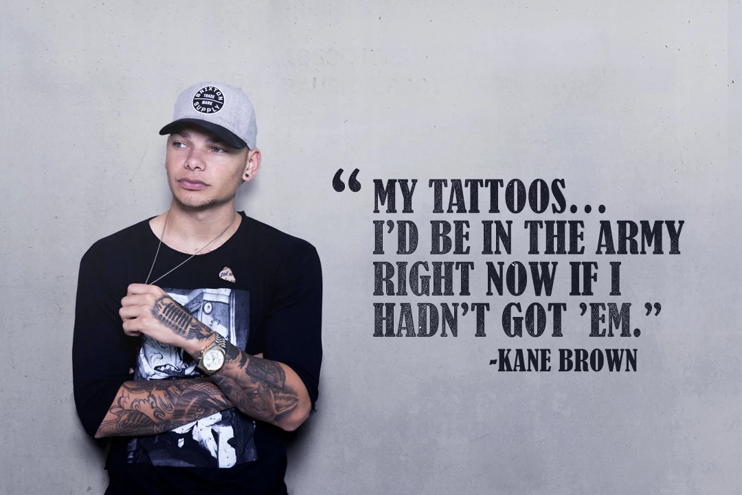 Kane Brown Chest Tattoos