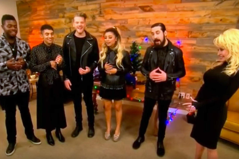 Dolly Parton Joins Pentatonix for ‘Silent Night’ During Christmas Special [Watch]