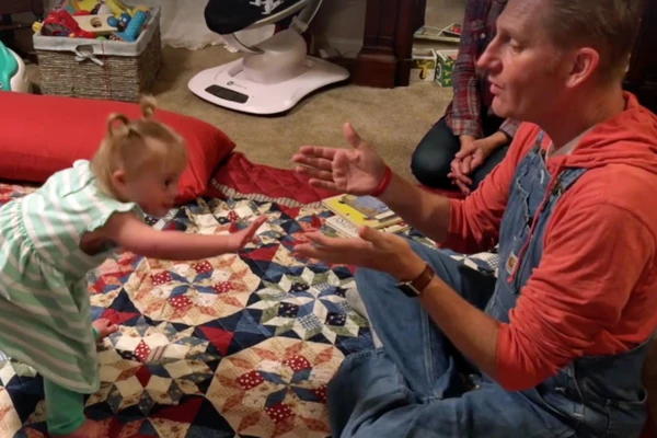 Rory Feek Shares Video of Daughter Learning to Walk [Watch]