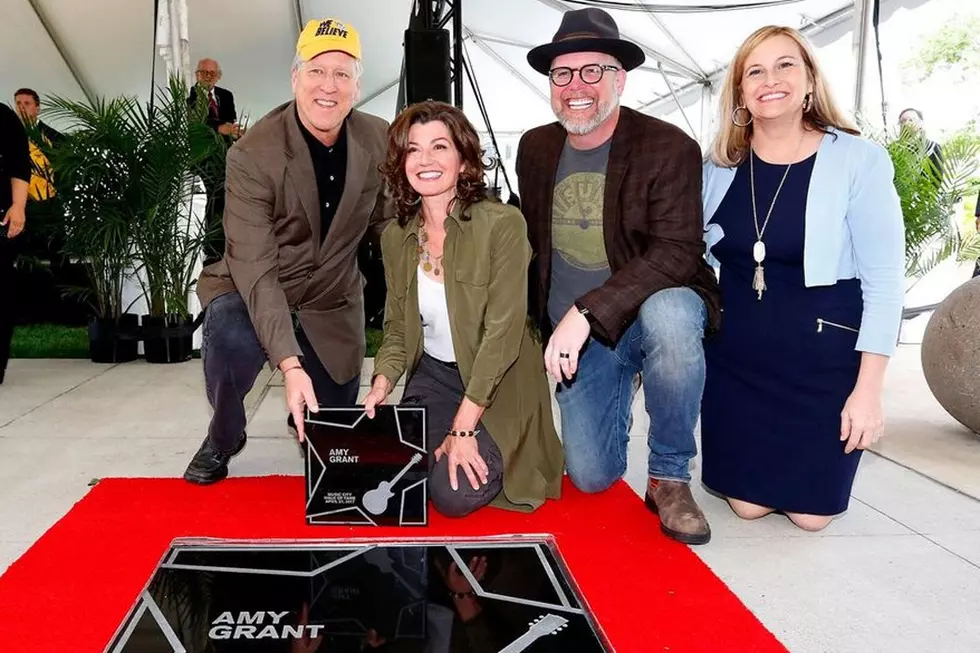 Amy Grant Inducted Into the Music City Walk of Fame
