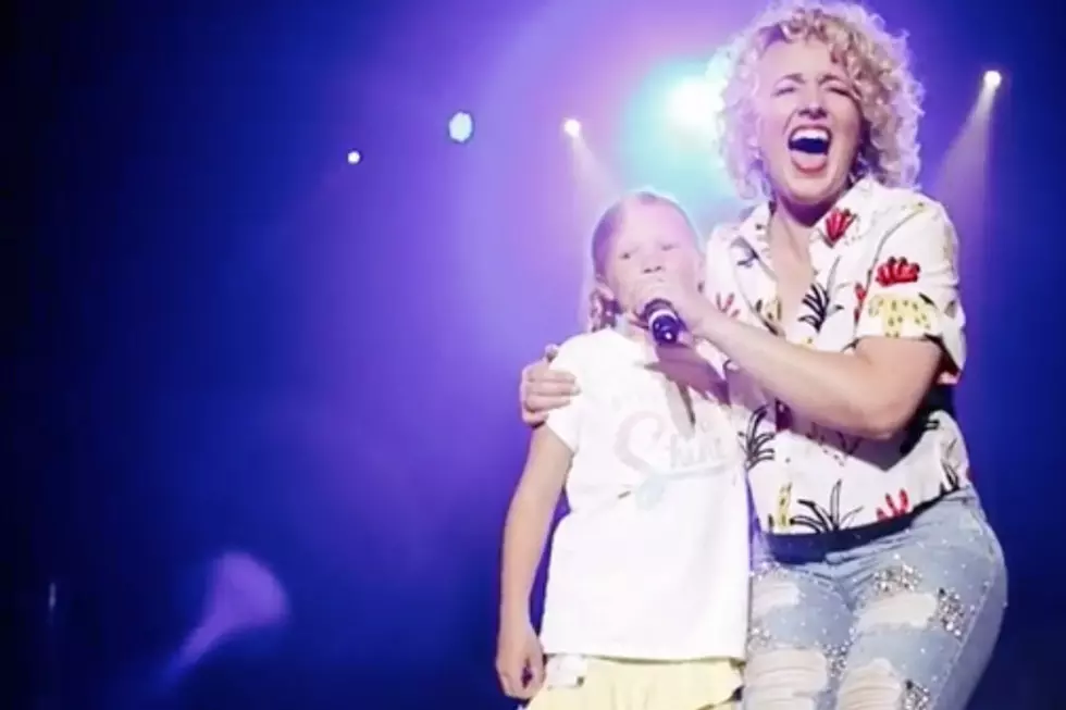 Cam Sings With Sweet Fourth Grader at Stagecoach Festival 