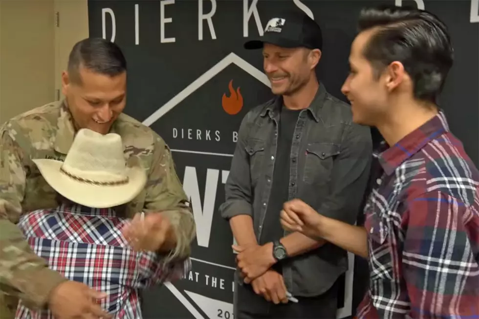 Dierks Bentley Helps With Emotional Military Family Reunion [Watch]