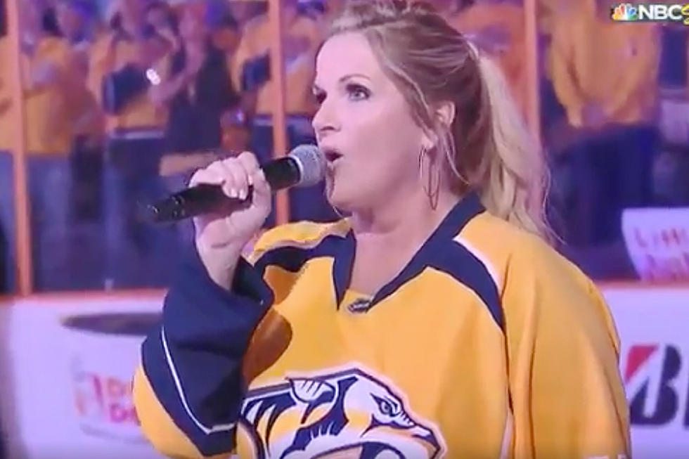 Trisha Yearwood Delivers Pitch-Perfect National Anthem Before Predators Game
