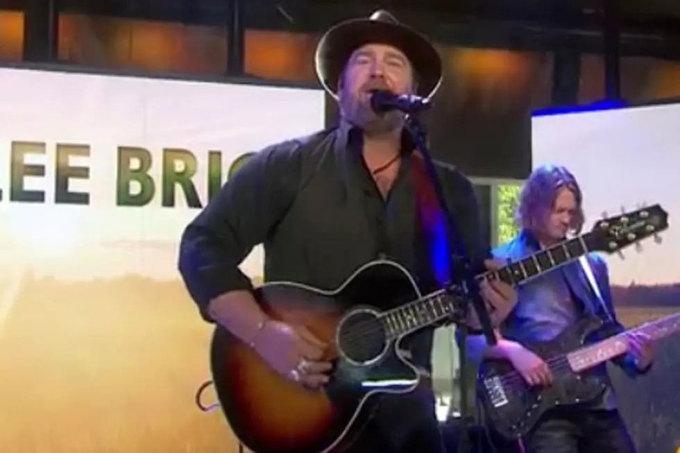 Lee Brice Performs ‘Boy’ on ‘Today’ While Son Sings Along From Home [Watch]