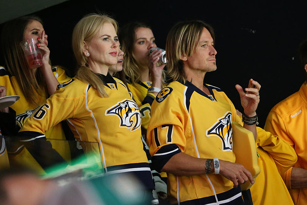 Keith Urban, Nicole Kidman Celebrate Nashville Predators Win in Style