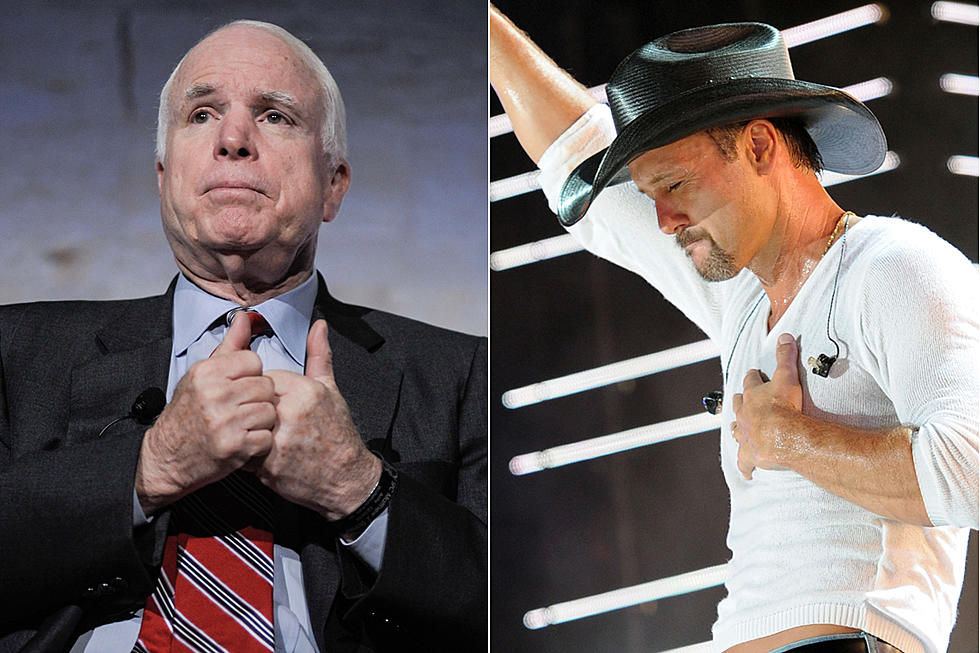 Tim McGraw Shares Prayers for &#8216;Real Hero&#8217; John McCain After Cancer Diagnosis
