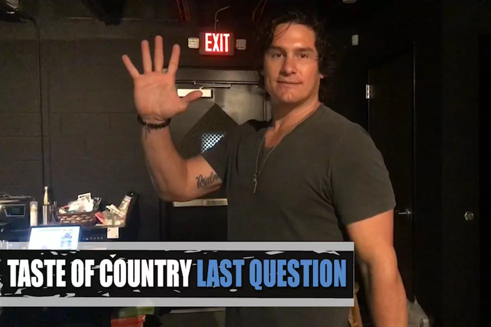 Last Question With Joe Nichols: Superheroes, Stage Fright + Inspirations!