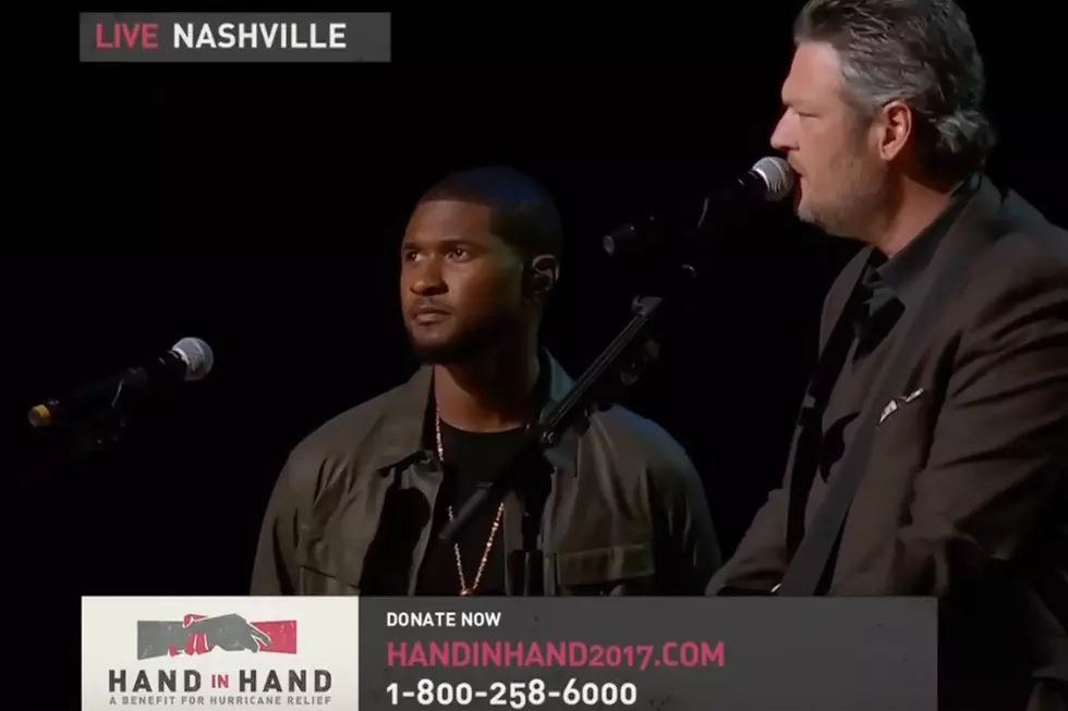 Blake Shelton Joins Usher to Sing &#8216;Stand by Me&#8217; at Hand in Hand Benefit [Watch]