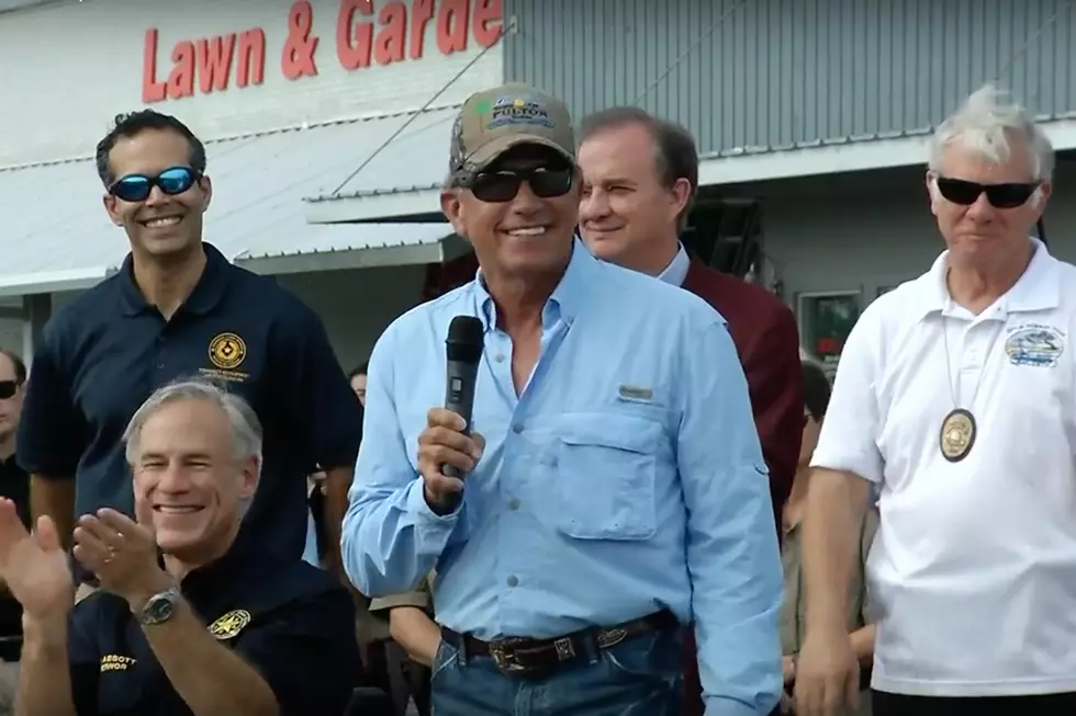 George Strait  Visits Hurricane Victims in Texas Hometown, Offers Encouragement [Watch]