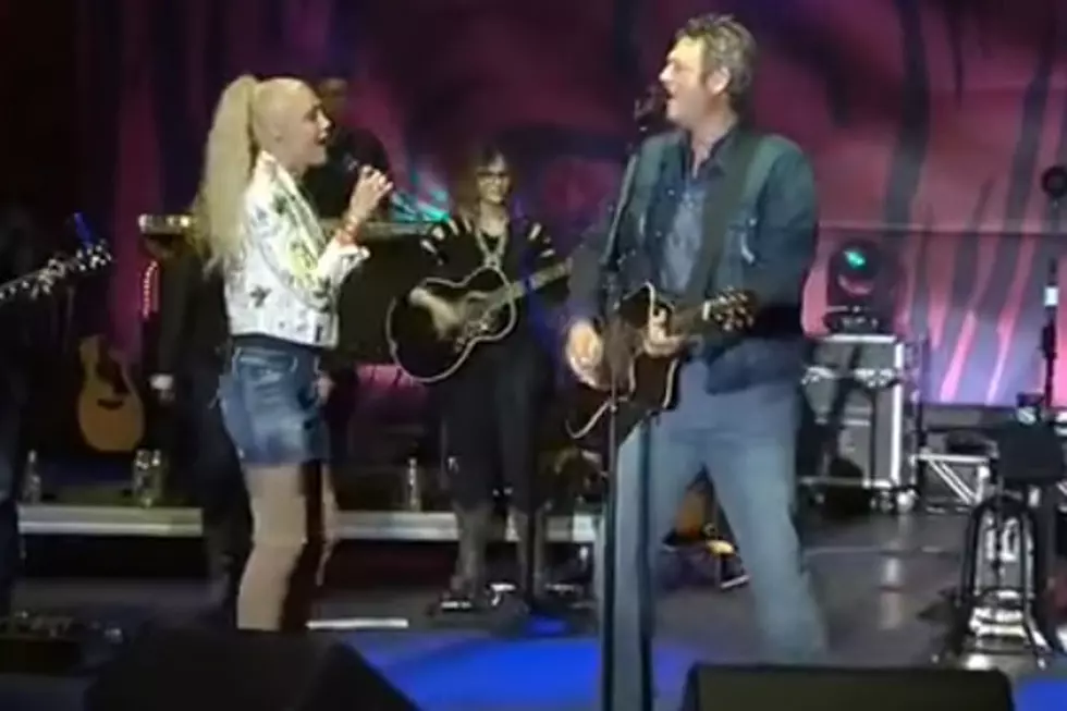 Blake Shelton + Gwen Stefani Share the Stage at Ole Red Restaurant Opening [Watch]