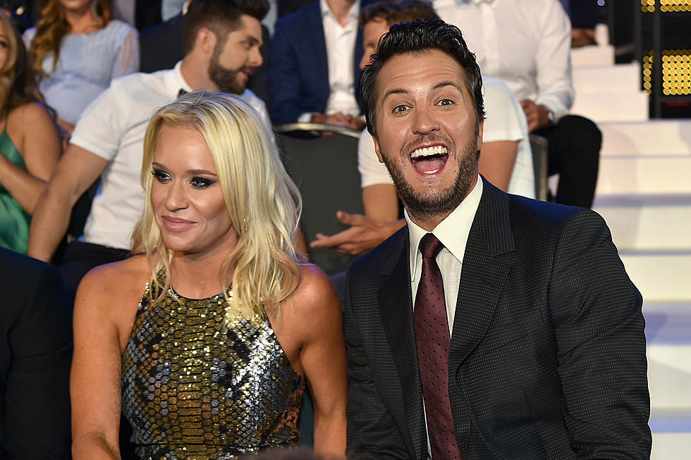 Luke and Caroline Bryan Take a Wild Ride on Birthday Party Slip-N-Slide