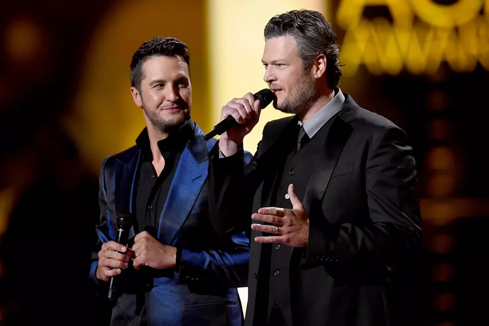 Blake Shelton and Luke Bryan Jamming ‘All My Ex’s Live in Texas’ Is the Video We Needed Today [WATCH]