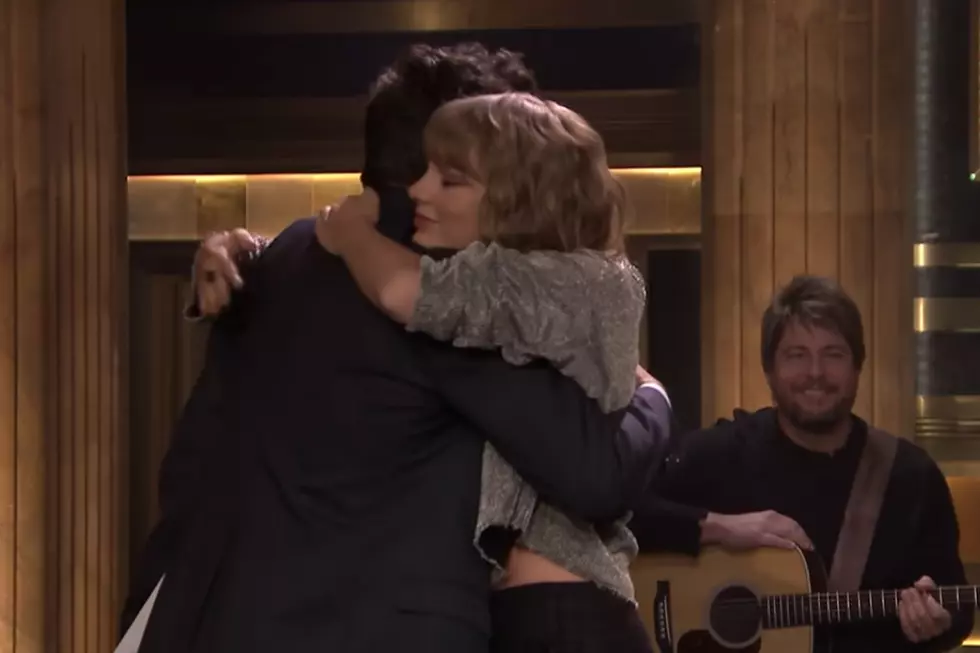 Taylor Swift Makes Surprise ‘Tonight Show’ Appearance to Tribute Jimmy Fallon’s Mom [Watch]