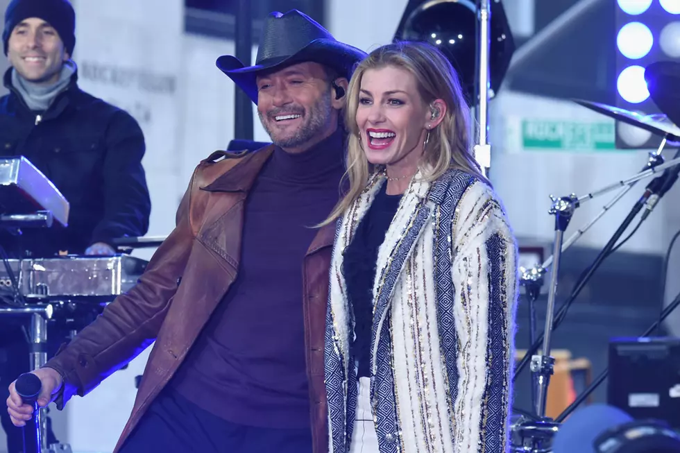 Tim McGraw Welcomes 2018 With a Cliff Jump