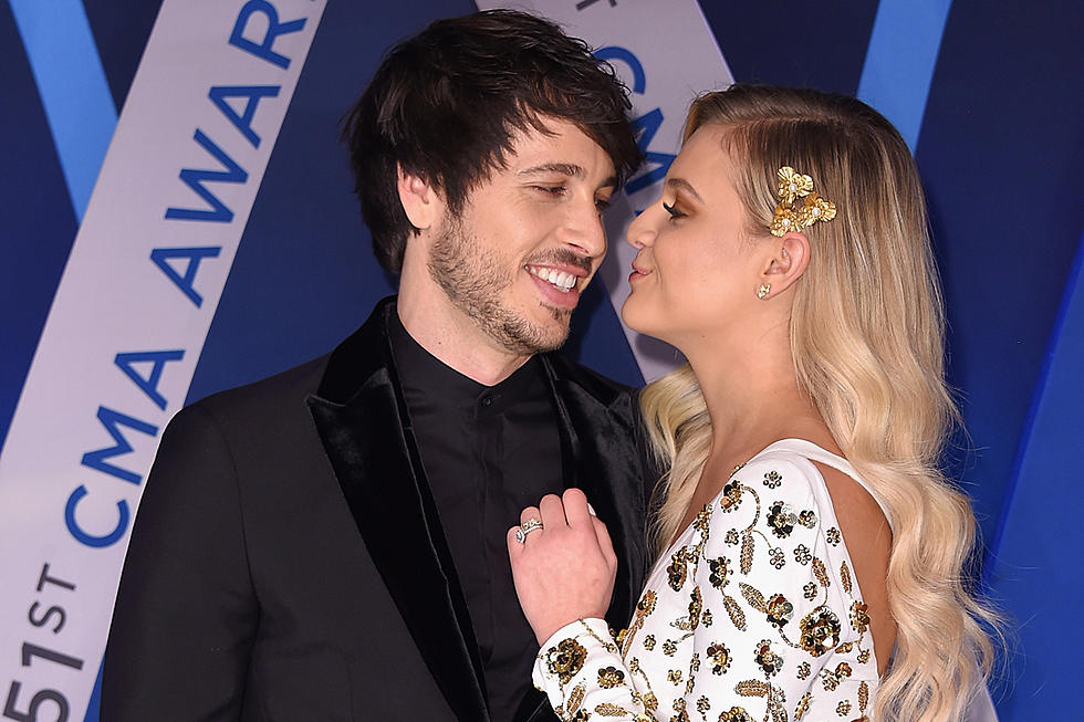 Newlyweds Kelsea Ballerini and Morgan Evans Sport Christmas Onesies