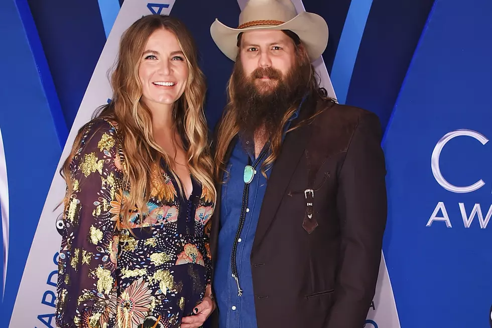 Chris Stapleton Couldn’t Stop Giggling After Learning His Wife Is Expecting Twins