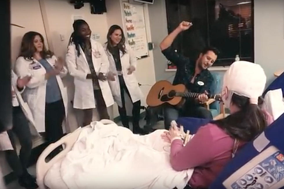 Luke Bryan Visiting Hospital Patients Is What the Holidays Are Truly About [Watch]