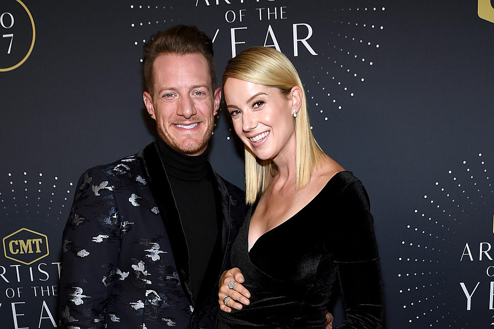 Tyler Hubbard, Wife + Dog Are Ready for Christmas in Adorable Matching Pajamas