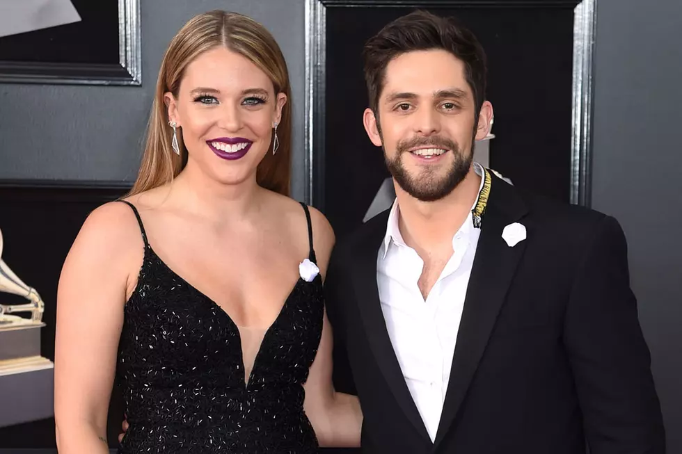 Thomas Rhett and Wife Lauren Step Out for 2018 Grammys Red Carpet Date