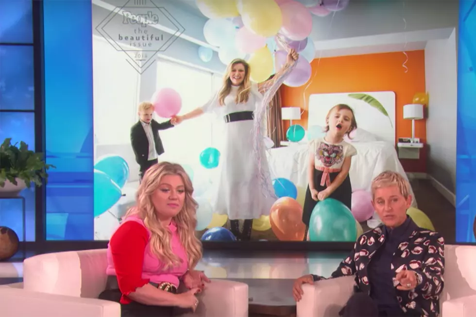 Kelly Clarkson Visited ‘Ellen’ and Talked About Her Kids, Who Sound Sassy Like Mom