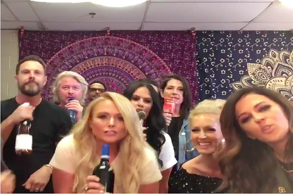 See Miranda Lambert, Little Big Town Glam Jam Backstage at the ACM Awards