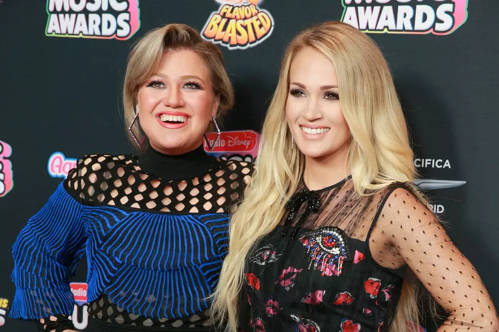 Carrie Underwood, Kelly Clarkson Hit the Red Carpet Together at 2018 Radio Disney Music Awards [Pictures]