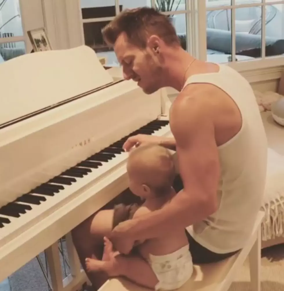 Florida Georgia Line’s Tyler Hubbard Shares Piano Duet With Baby Girl