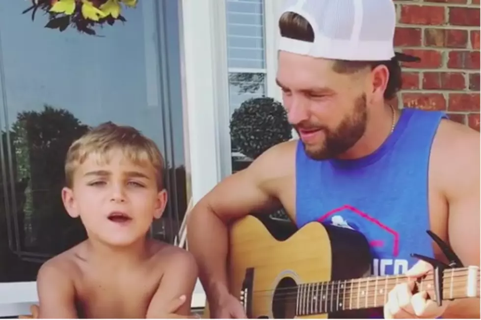 Chris Lane's Nephew Just Showed Him Up With Adorable Non-Duet