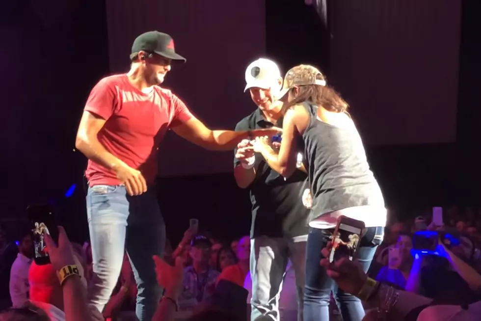 Luke Bryan Plays Matchmaker for Couple Who Got Engaged at His Show [Watch]