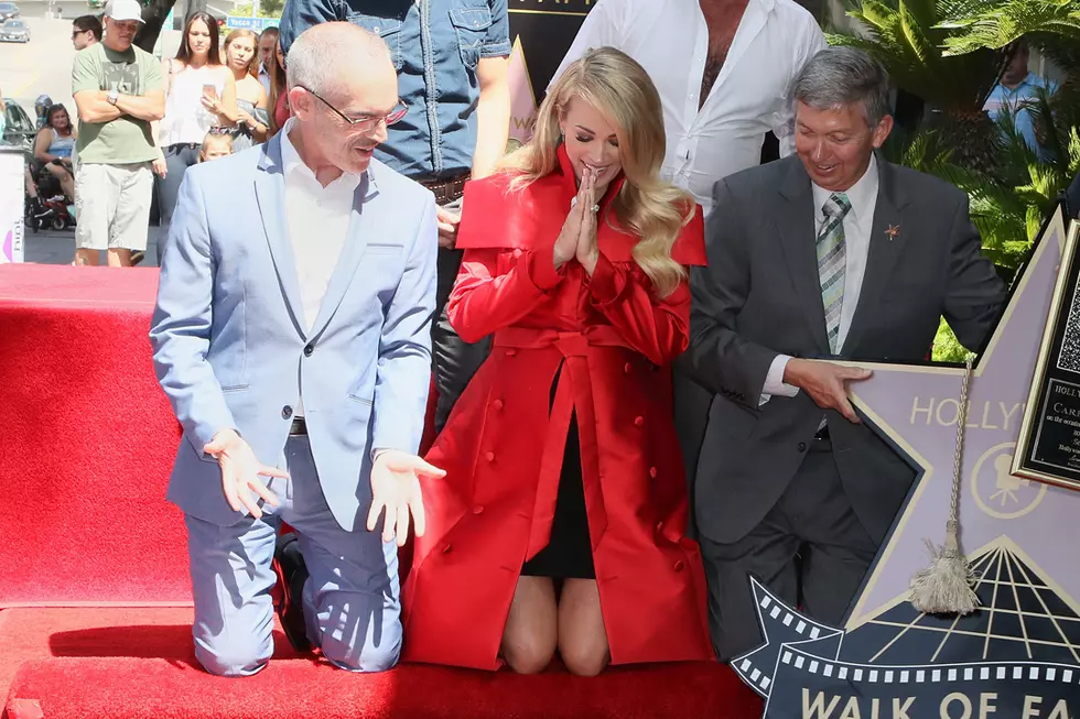 Carrie Underwood Tears Up During Hollywood Walk of Fame Induction — See Pictures!