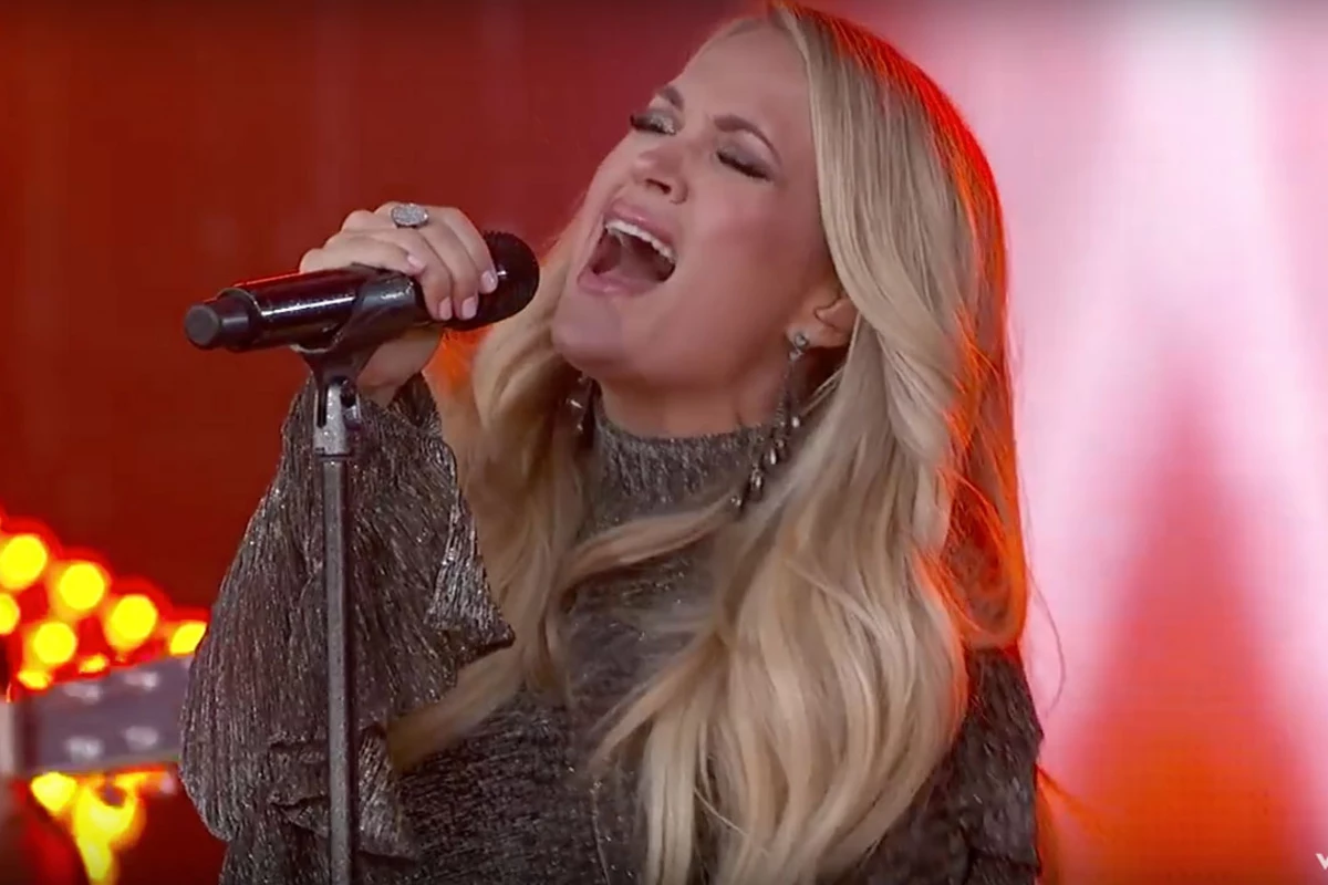 Watch Carrie Underwood Wows With Dynamic Set on 'Kimmel'