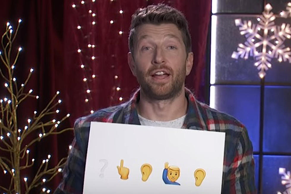 Brett Eldredge Is the King of Christmas in Holiday Tunes Emoji Game [Watch]
