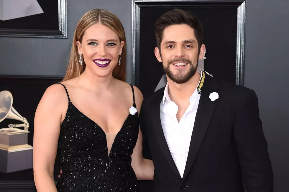 Thomas Rhett Gets a Little Help From His Wife on 'SNL'