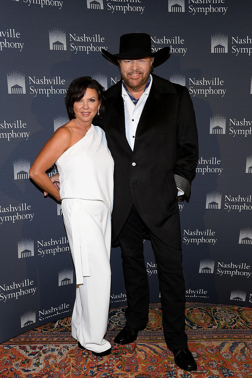 Toby Keith and Tricia Covel