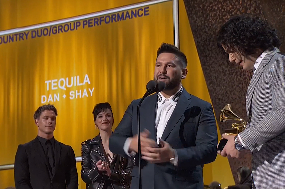 Dan + Shay Snag Grammy for Best Country Duo/Group Performance for ‘Tequila’