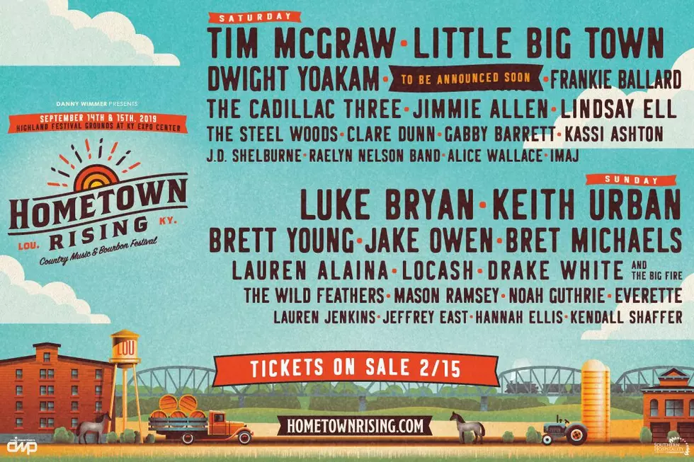 See Luke Bryan, Tim McGraw, Keith Urban and More at Hometown Rising Festival