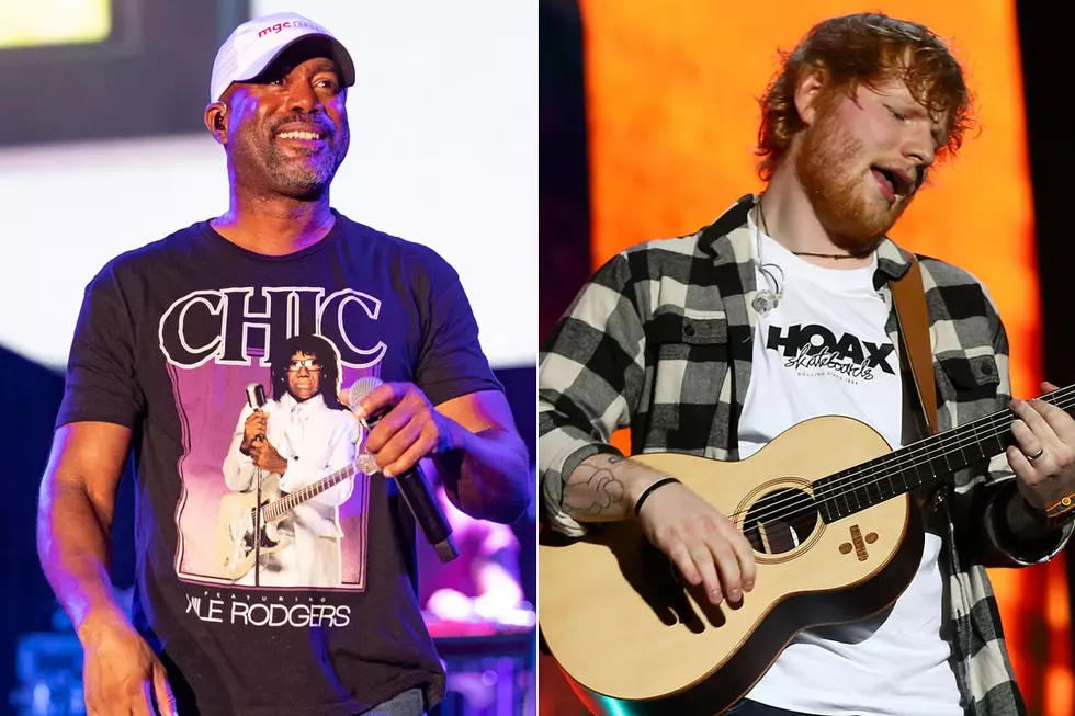 What Are Darius Rucker + Ed Sheeran Working on Together?
