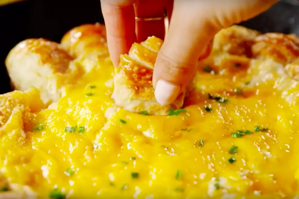 Grab Your Skillet for This One-of-a-Kind Pretzel Dog Beer Cheese Dip Recipe
