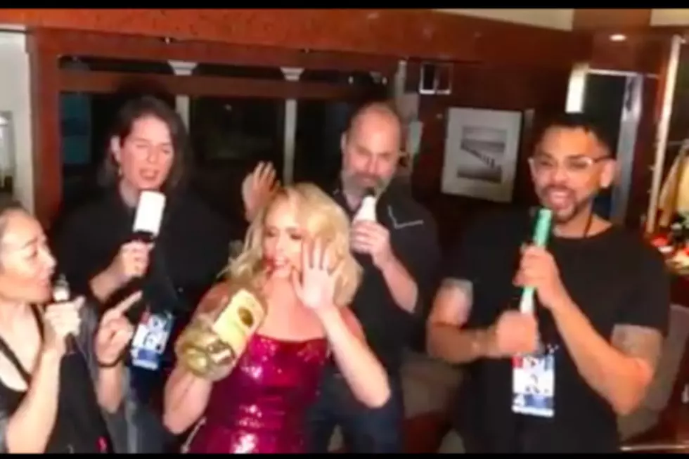 Miranda Lambert Celebrates ACM Awards With Hilarious Backstage Glam Jam ]Watch]
