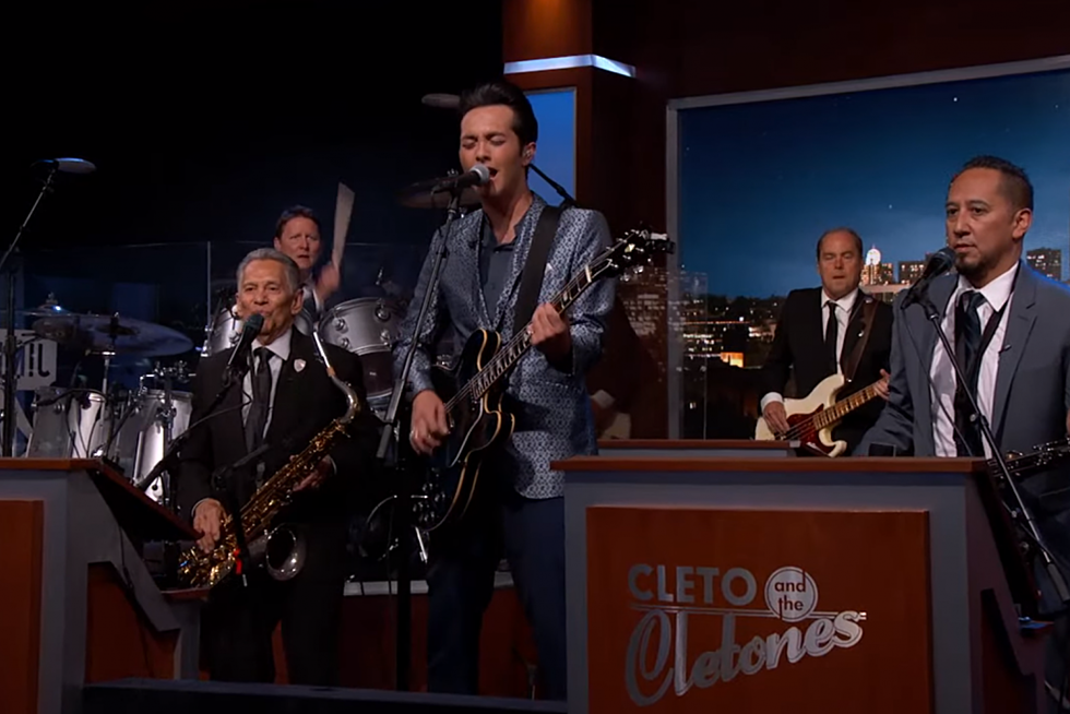 Laine Hardy Performs 'Flame' on Jimmy Kimmel