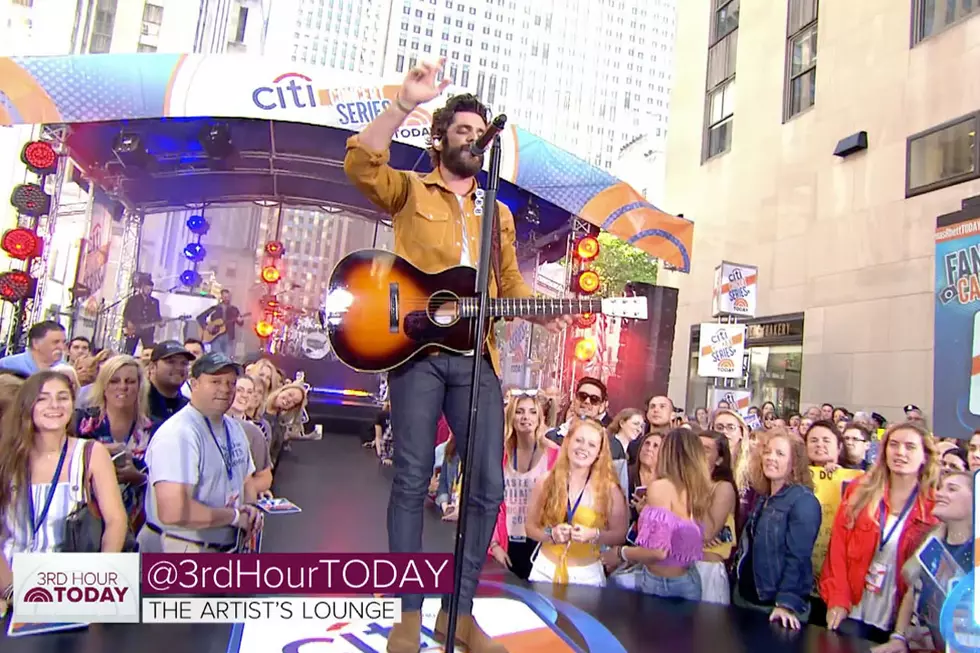 Thomas Rhett Charms &#8216;Today&#8217; With &#8216;Look What God Gave Her,&#8217; &#8216;Crash and Burn&#8217; + More [Watch]