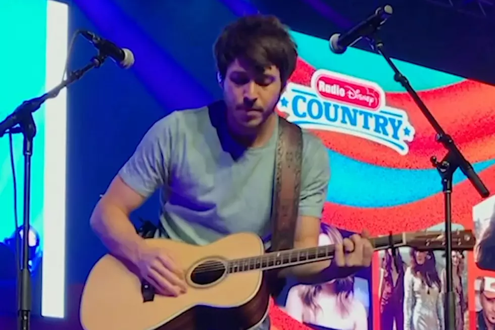 Morgan Evans Closes CMA Fest on New Radio Disney Country Stage