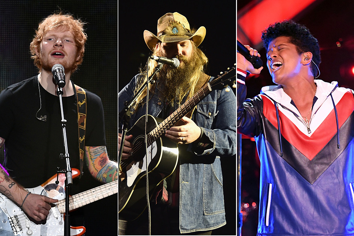 Chris Stapleton Collaborating With Ed Sheeran, Bruno Mars