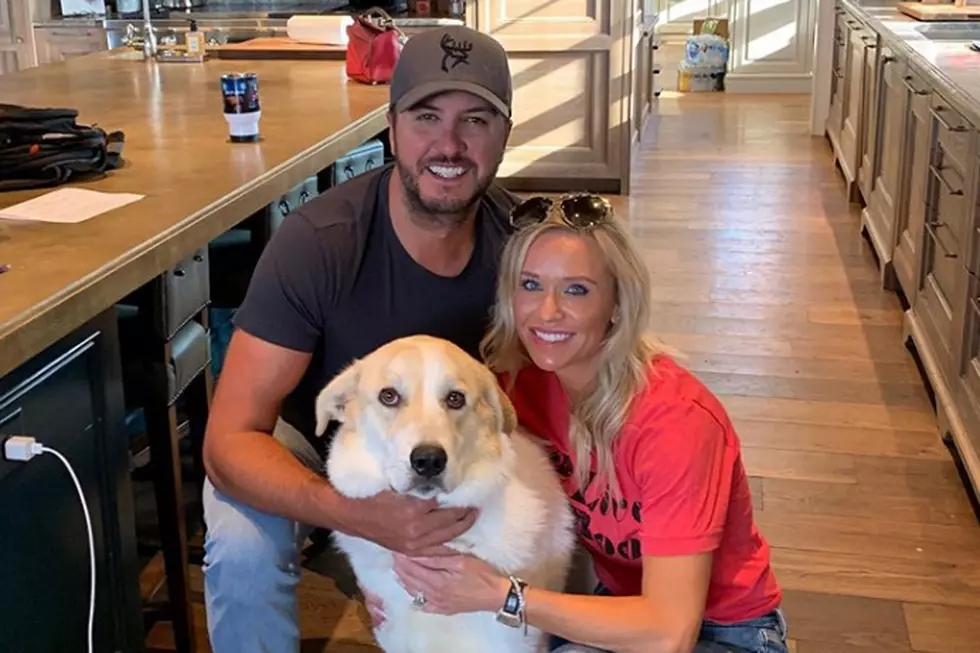 Luke Bryan, Wife Caroline Foster an Adorable New Shelter Dog and We&#8217;re Crying Tears of Joy