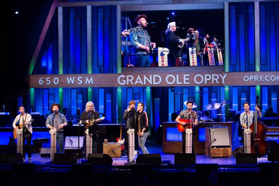 King Calaway + Ricky Skaggs Sing 'Seven Bridges Road' at the Opry